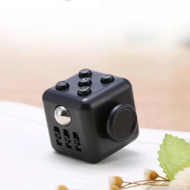 Fidget Stress Relief Dice Colorful Anti-Stress Fingertip Toys for Autism & Anxiety Relief