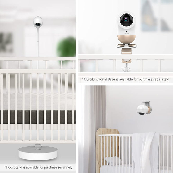 Video Baby Monitor Camera with 2.8'Ft LCD Screen HD Video & Audio No Glow Night Vision,2-Way Talk Audio Cam Baby Monitoring 1200FT Range EBE28