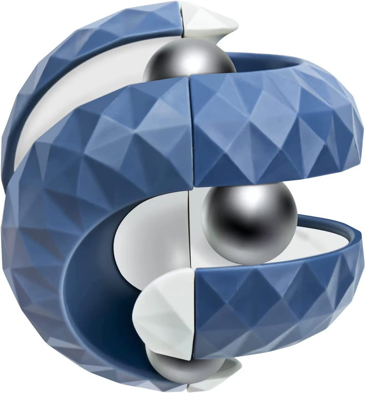 Decompression Toy Creative Orbit Ball Toy Children Autism Orbit Ball Cube anti Stress Sensory Toys Infinite Flip Change for Kid