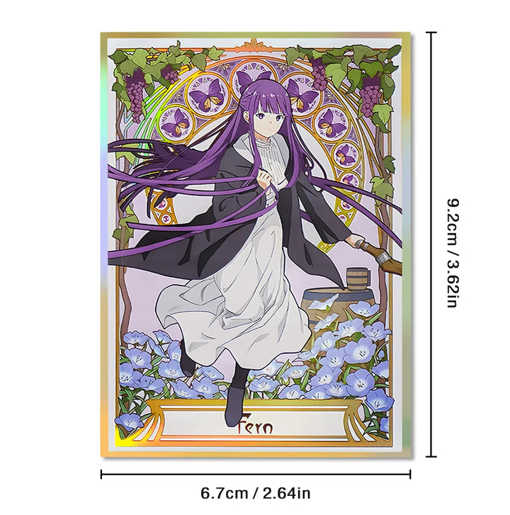 67×92Mm 120PCS Anime Card Sleeves Board Game Cards Protector PTCG Cards Shield Card Cover for TCG/PKM/MGT Trading Cards