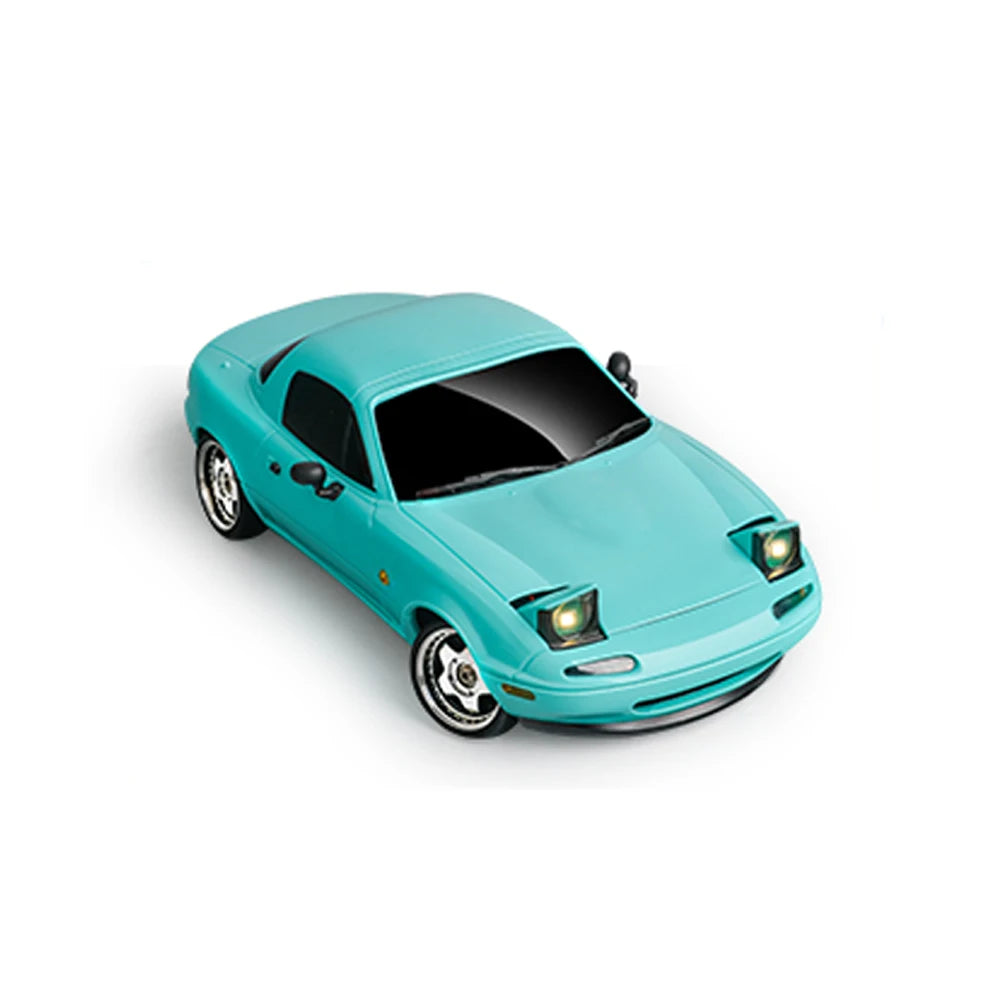 LD1804 RC Drift Car 1/18 Mazda Mx5 2.4G 2WD ESP Gyroscope LED Lights Full Scale Controlled Model Children Car Toys Gifts
