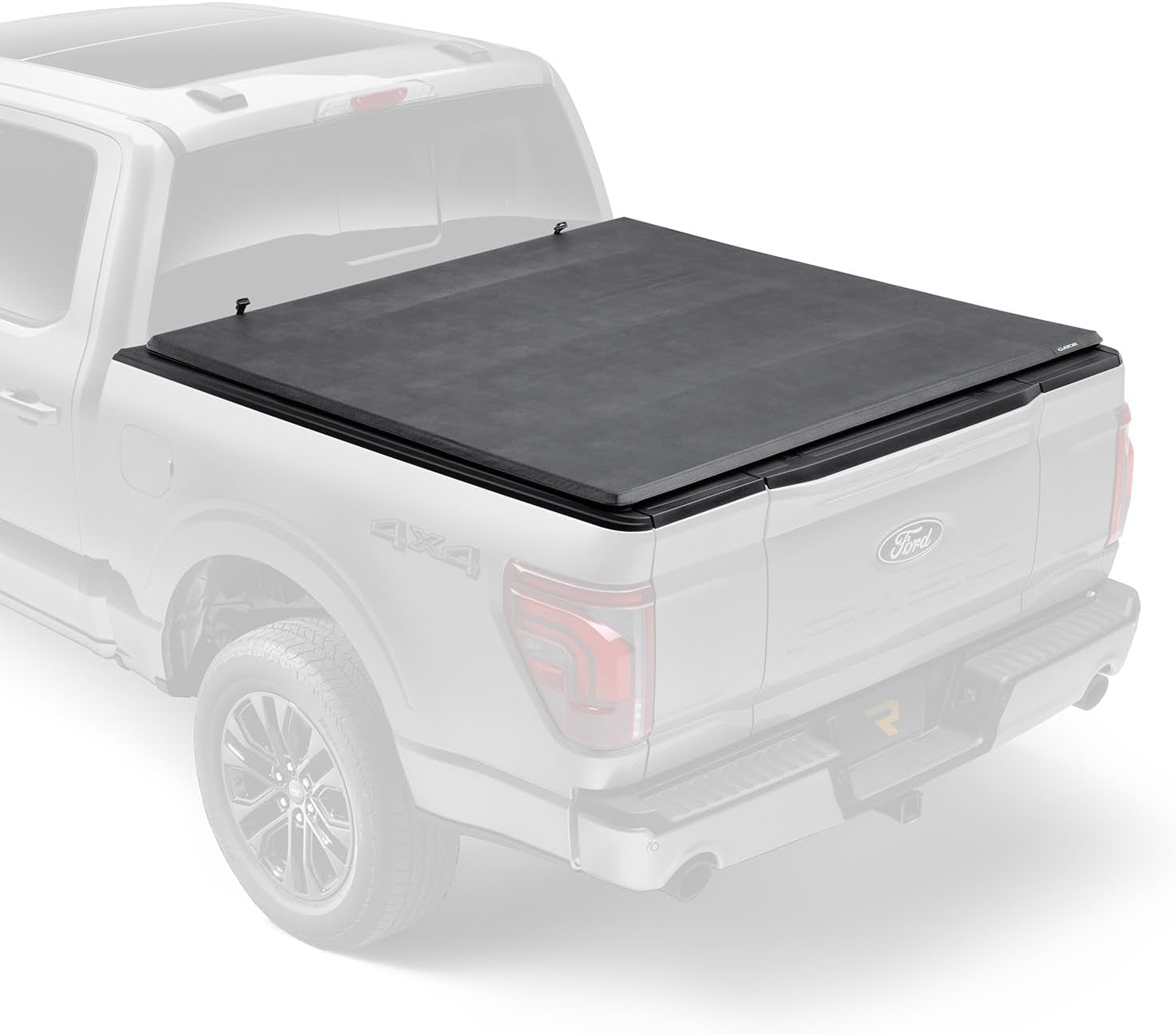 ETX Soft Tri-Fold Truck Bed Tonneau Cover | 59110 | Fits 2014 - 2018, 2019 Ltd/Lgcy Chevy/Gmc Silverado/Sierra 1500 6' 7" Bed (78.9")